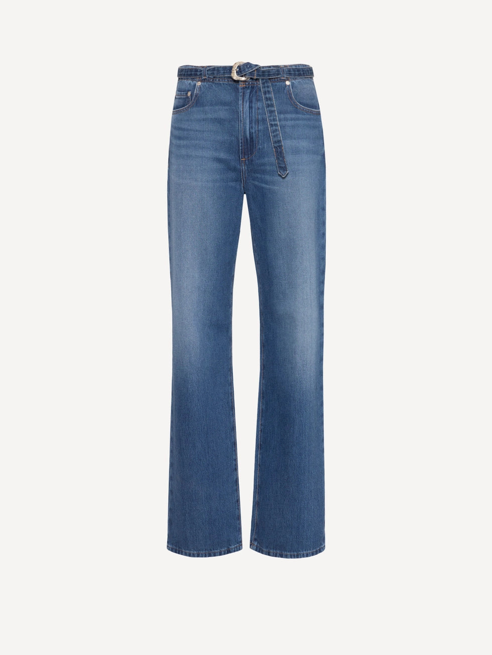 Jeans Printed Straight Loose