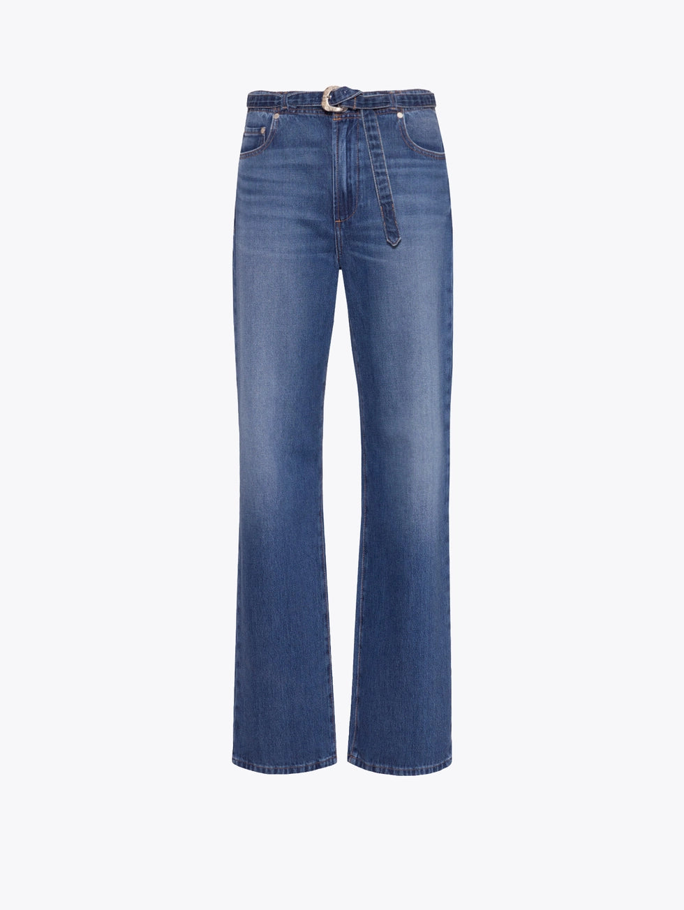 Jeans Printed Straight Loose