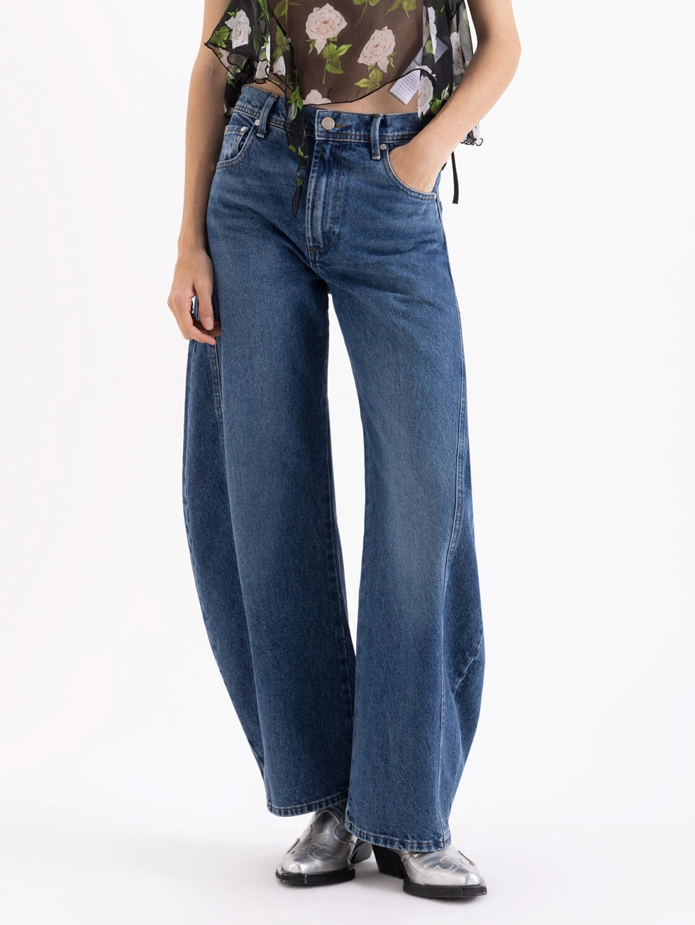 Jeans Demi Mid Blue