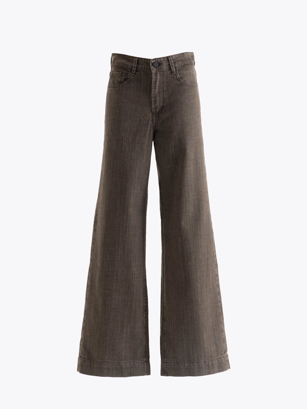 Jeans Wide Icon Brown