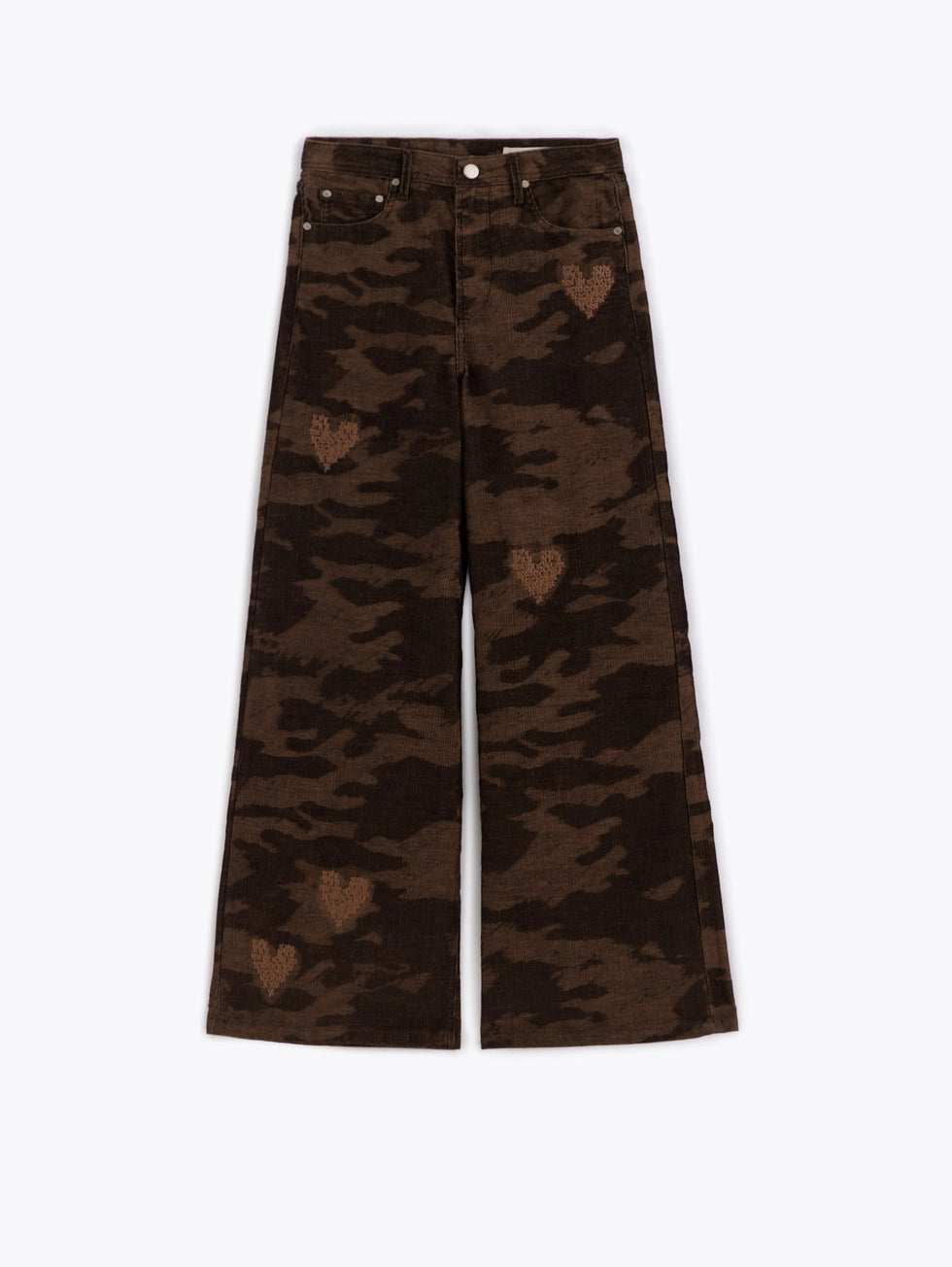 Jeans Roses Camo