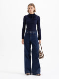 Jeans Wide Icon Blue