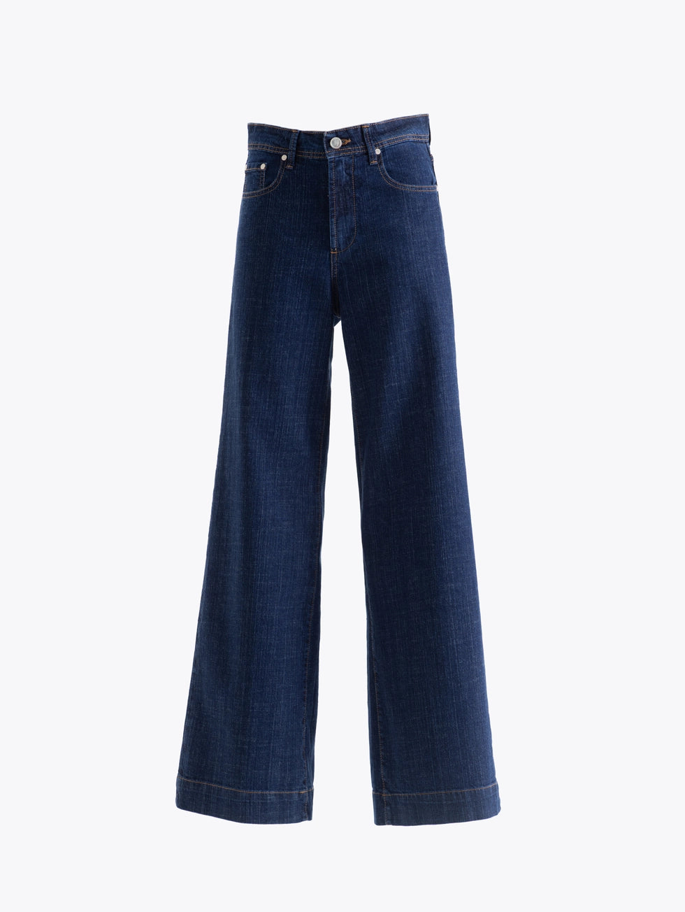 Jeans Wide Icon Blue