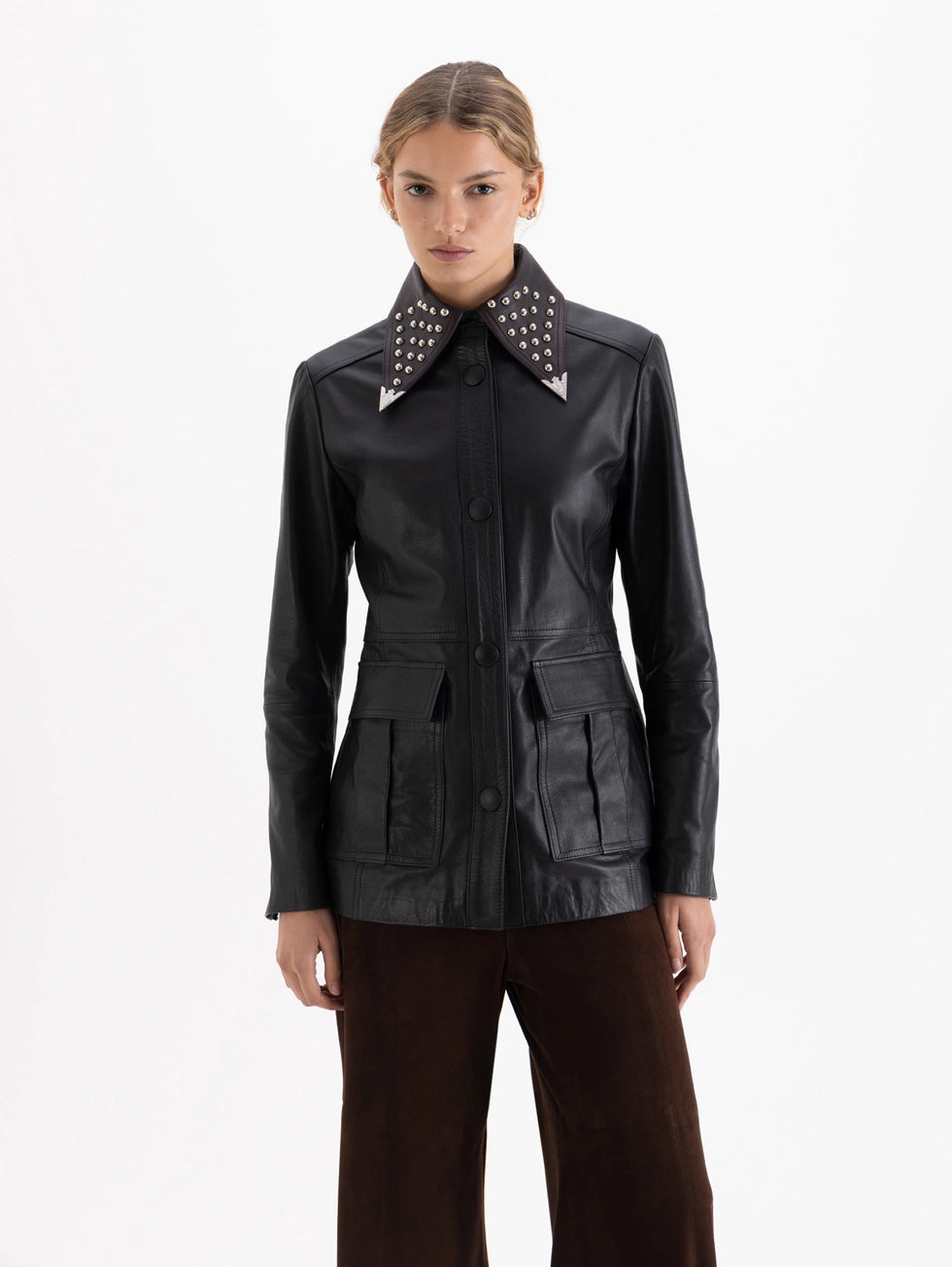 Parka Cuero Stone