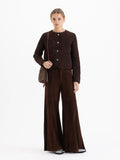 Chaqueta Cuero Lauren Suede